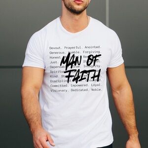 Man of faith shirt